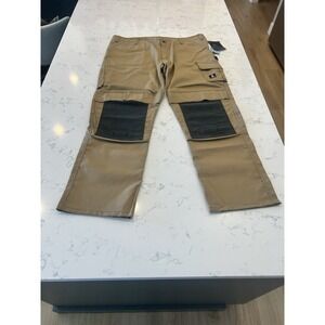 NEW Mascot Lerida Work Trousers NWT Khaki Tan 46.5W x 35.5L (C62) Big & Tall